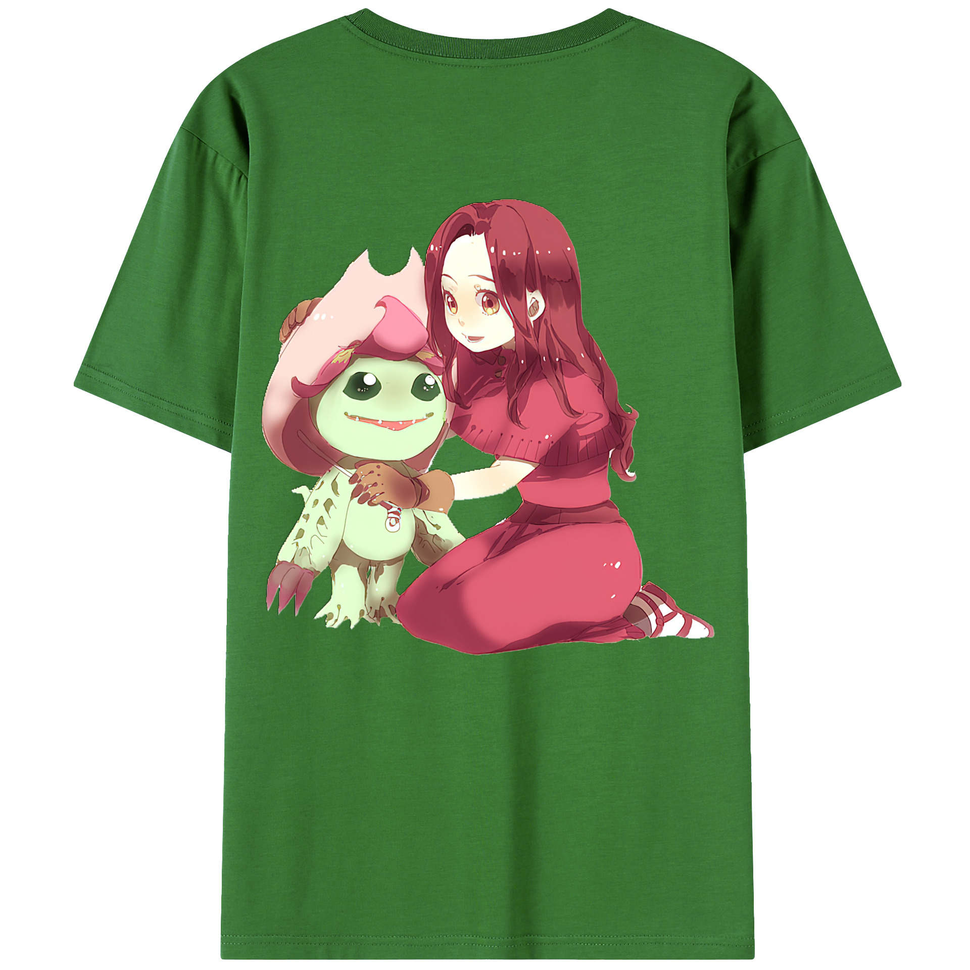（画像用） Digimon デジタルモンスター/デジモン レディース半袖Tシャツ(バックプリント)